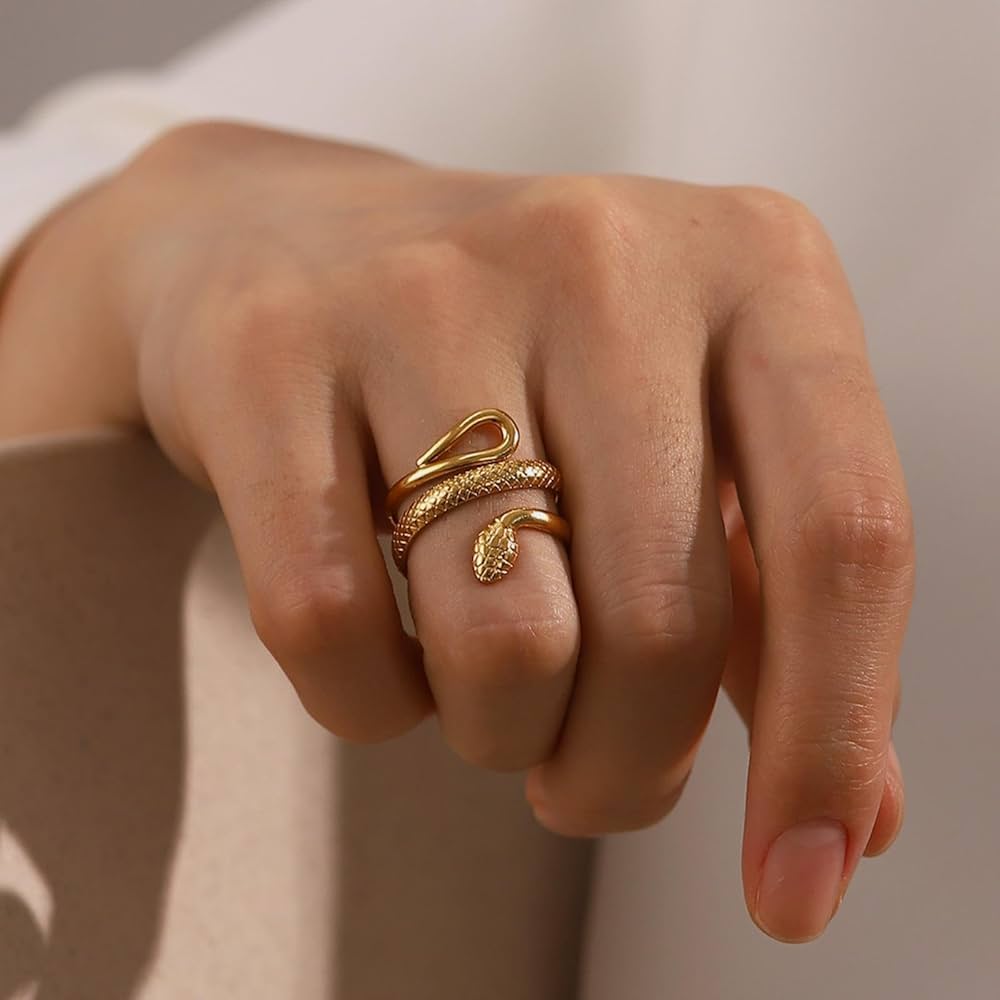 Anillo serpiente vintage Kosha™